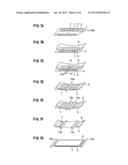 METHOD OF MANUFACTURING PLATE-SHAPED BONDED BODY, BONDING DEVICE, AND     PLATE-SHAPED BONDED BODY diagram and image