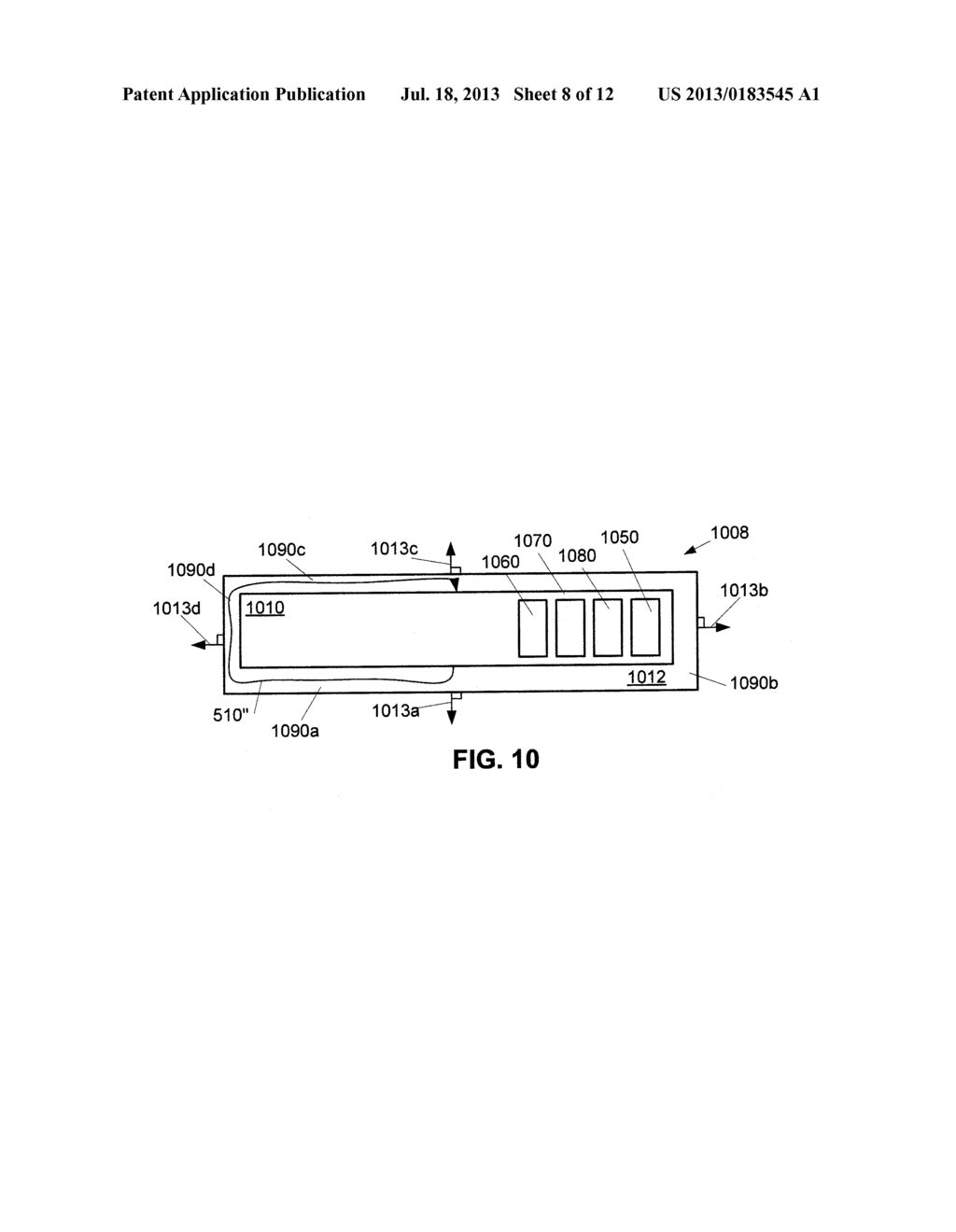 LOW MAGNETIC INTERFERENCE BATTERY AND MOBILE COMMUNICATION DEVICE - diagram, schematic, and image 09