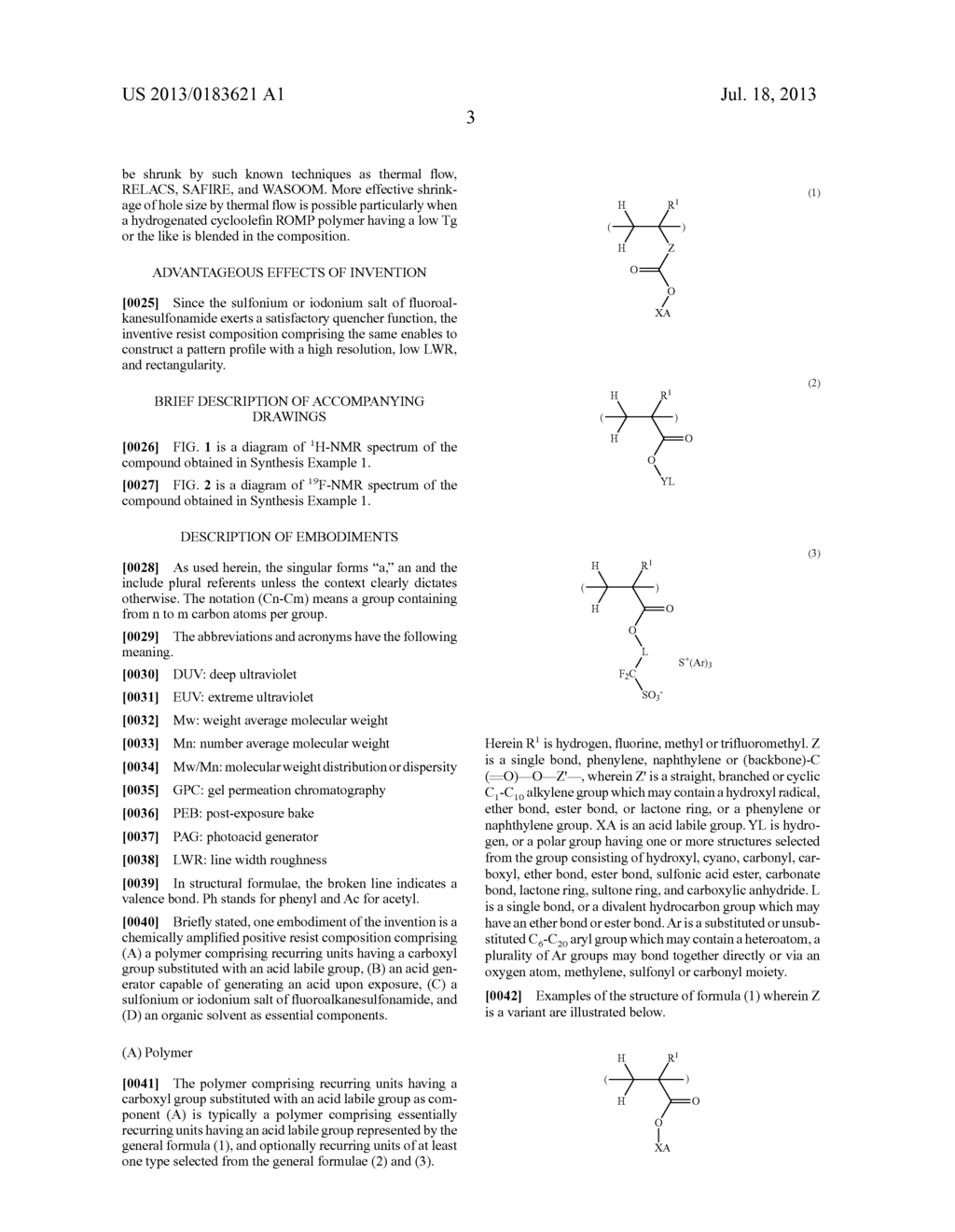 PATTERN FORMING PROCESS AND RESIST COMPOSTION - diagram, schematic, and image 06