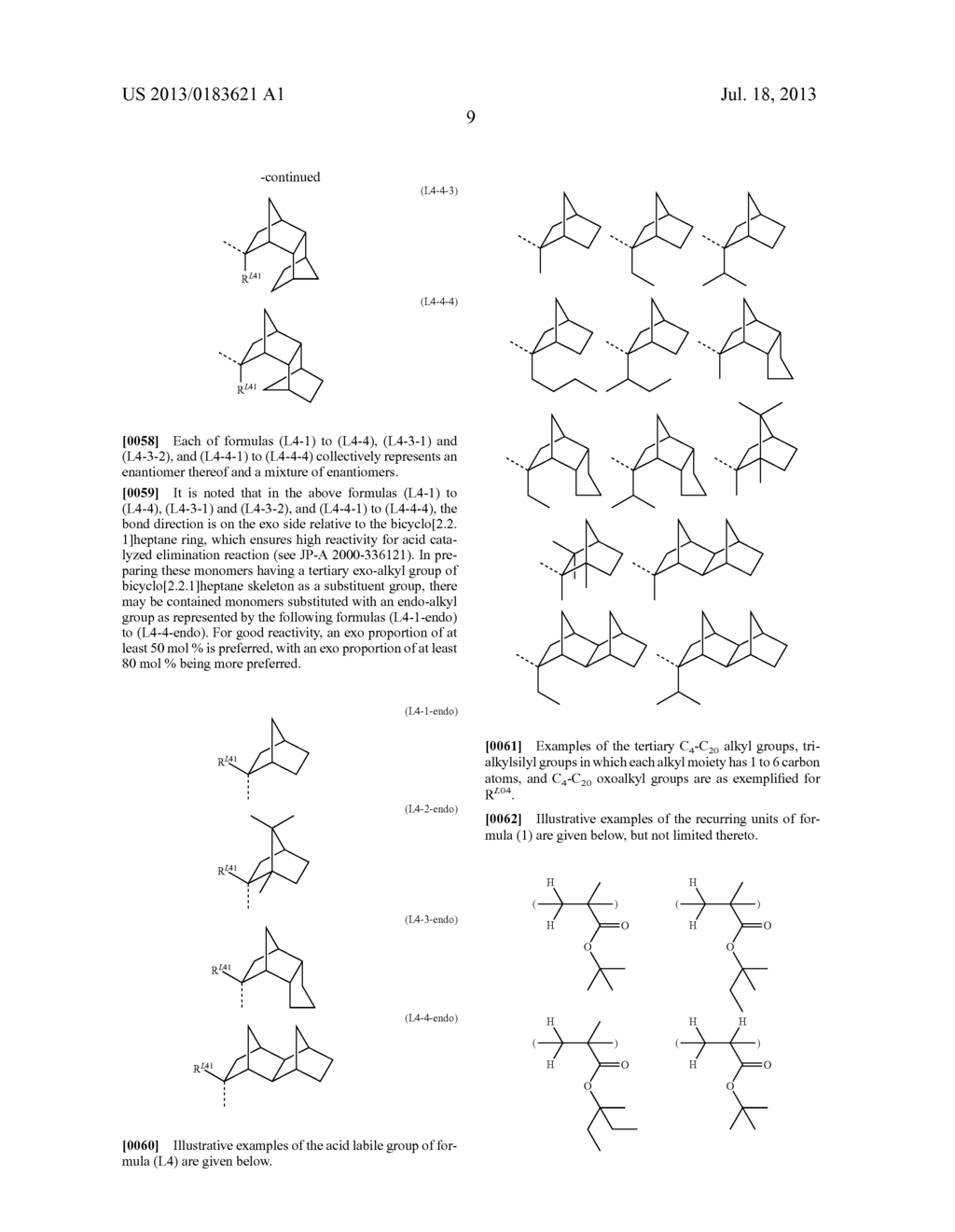 PATTERN FORMING PROCESS AND RESIST COMPOSTION - diagram, schematic, and image 12