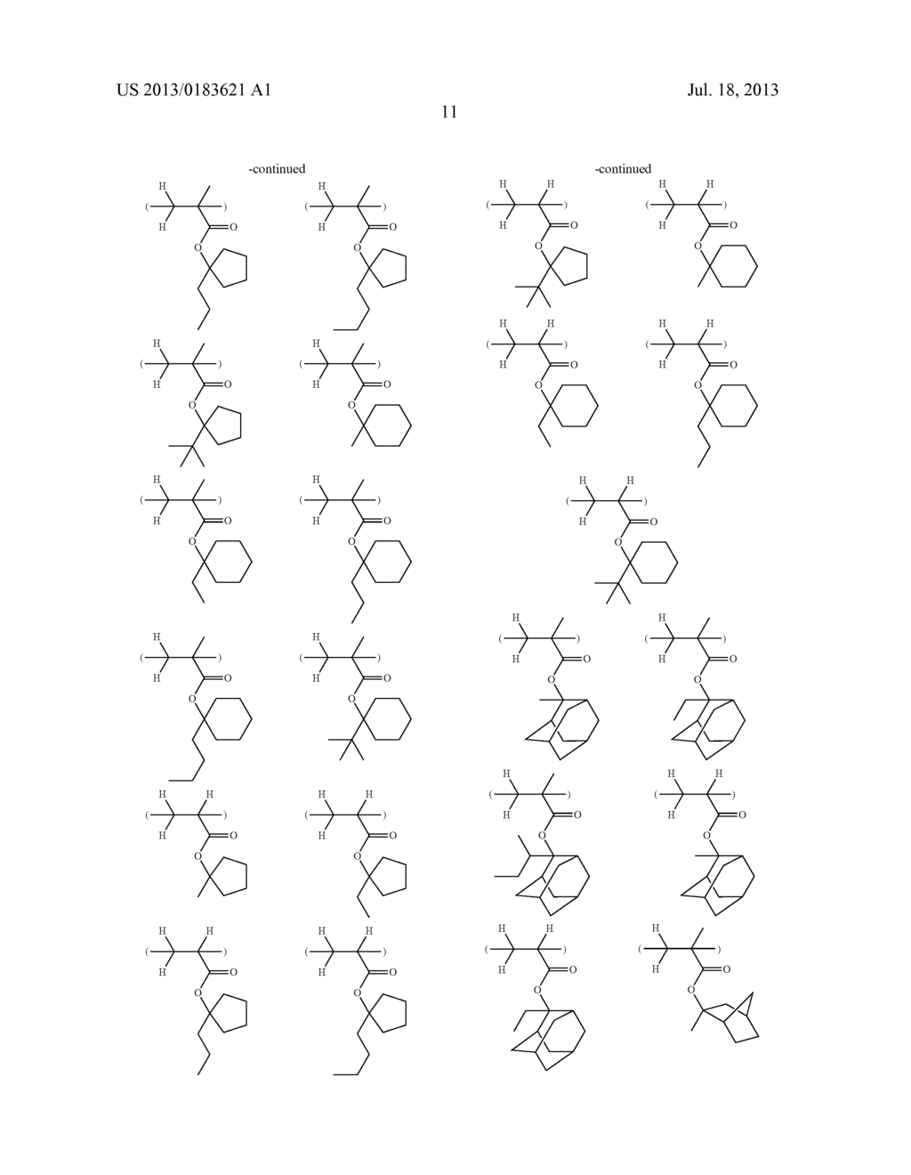 PATTERN FORMING PROCESS AND RESIST COMPOSTION - diagram, schematic, and image 14