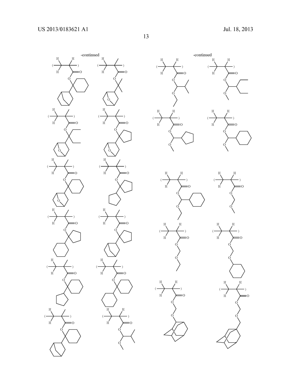 PATTERN FORMING PROCESS AND RESIST COMPOSTION - diagram, schematic, and image 16