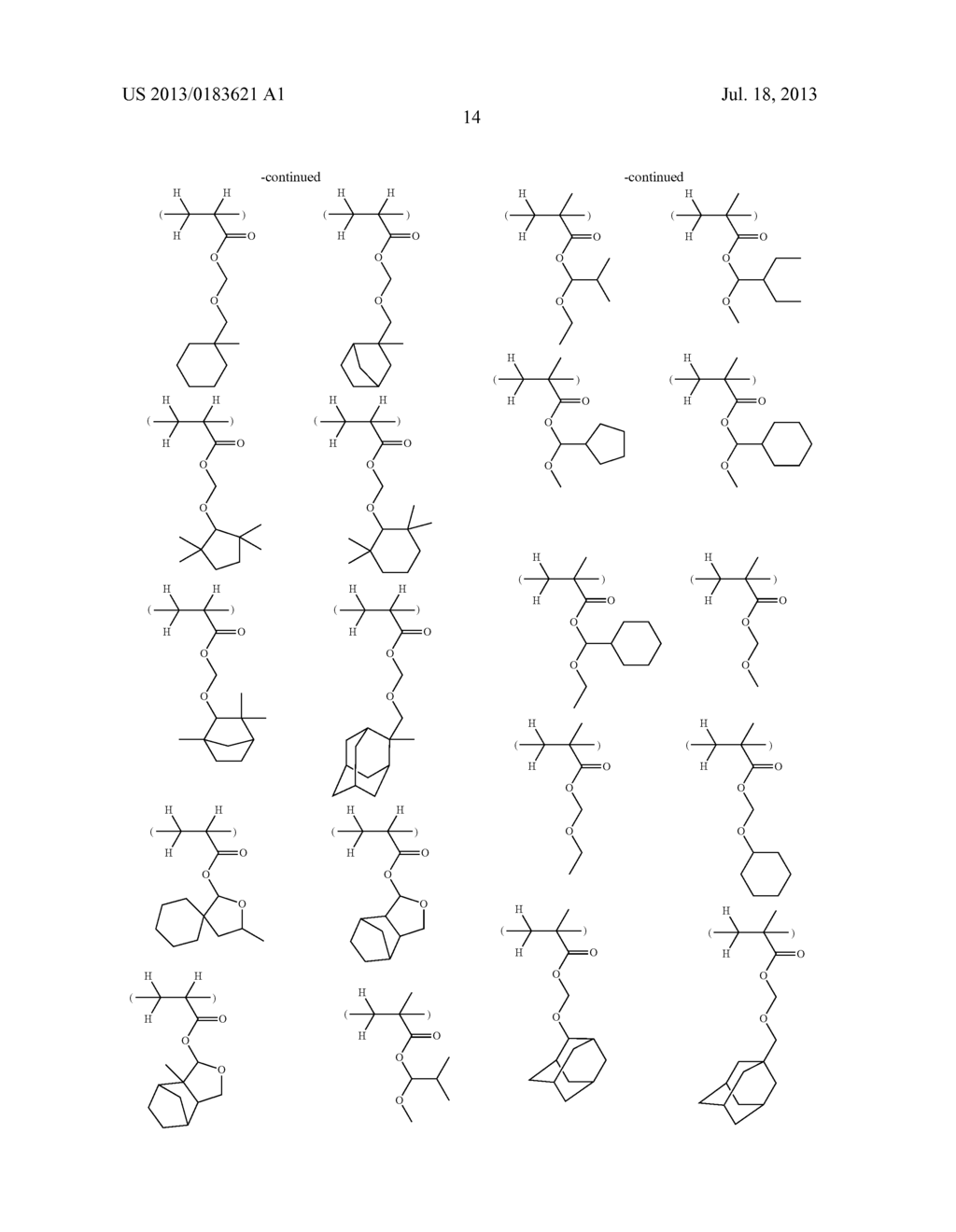 PATTERN FORMING PROCESS AND RESIST COMPOSTION - diagram, schematic, and image 17