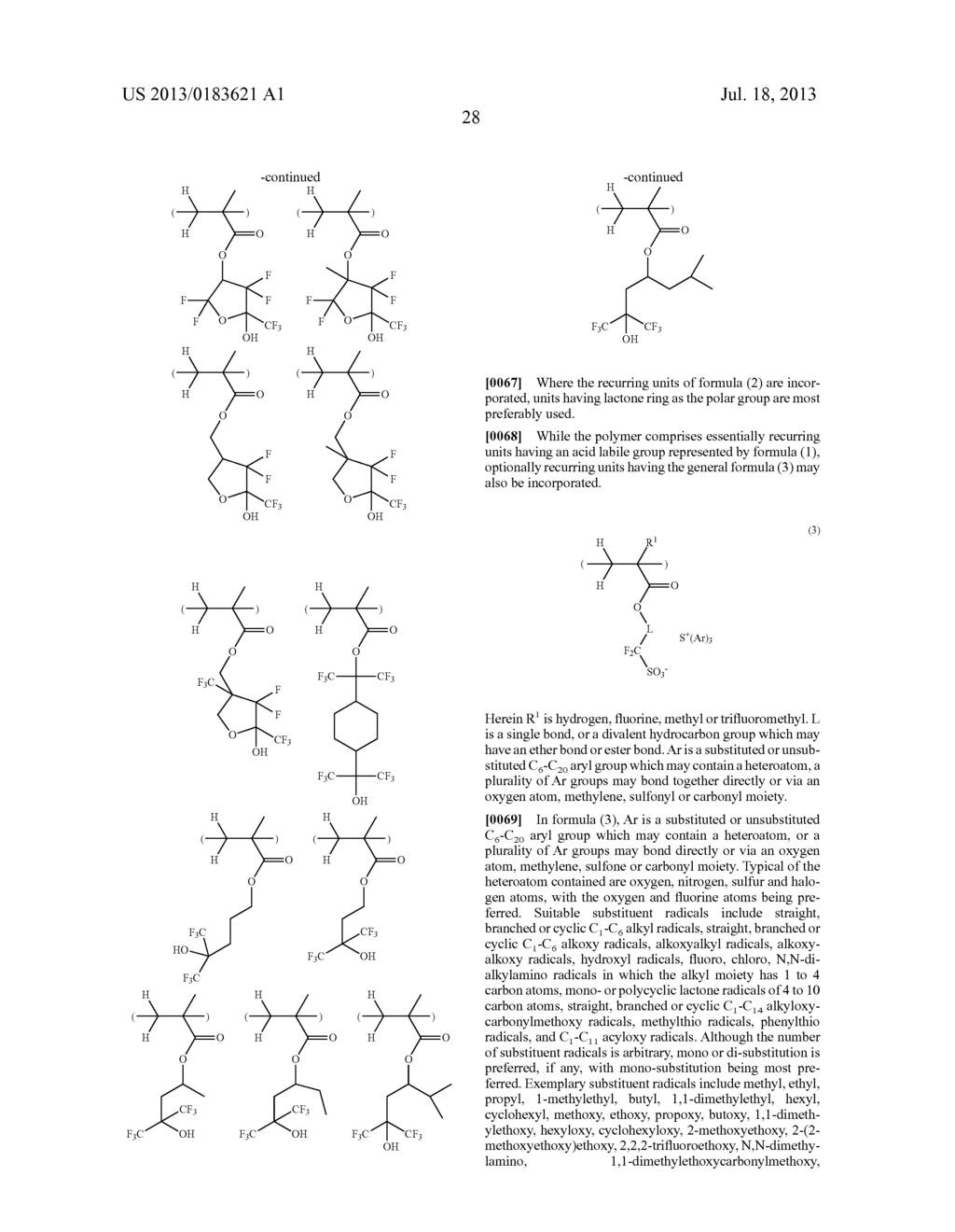 PATTERN FORMING PROCESS AND RESIST COMPOSTION - diagram, schematic, and image 31