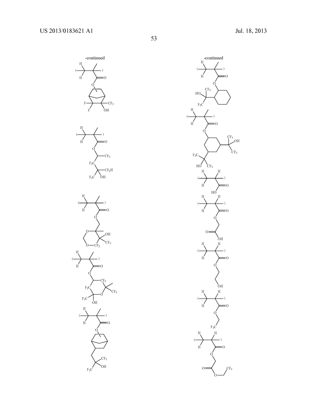 PATTERN FORMING PROCESS AND RESIST COMPOSTION - diagram, schematic, and image 56