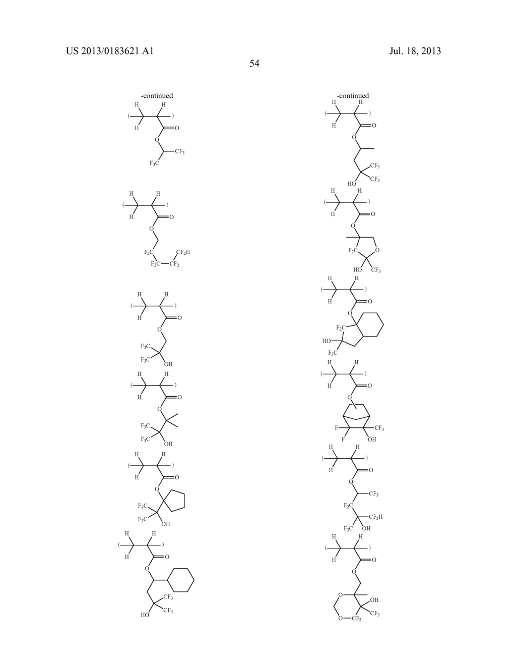 PATTERN FORMING PROCESS AND RESIST COMPOSTION - diagram, schematic, and image 57