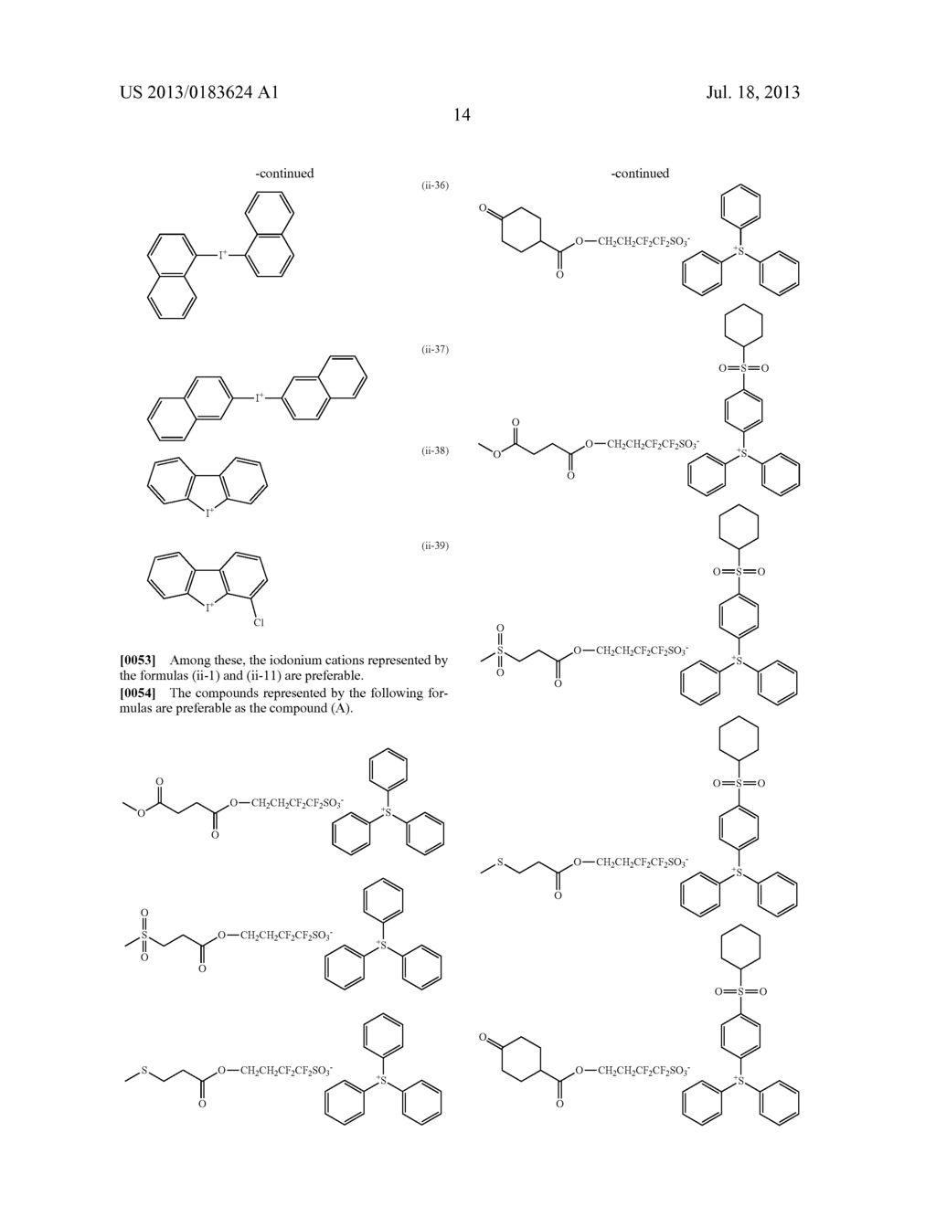 RADIATION-SENSITIVE RESIN COMPOSITION - diagram, schematic, and image 15