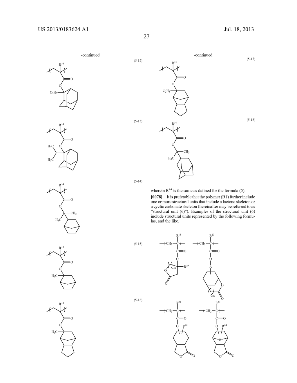 RADIATION-SENSITIVE RESIN COMPOSITION - diagram, schematic, and image 28