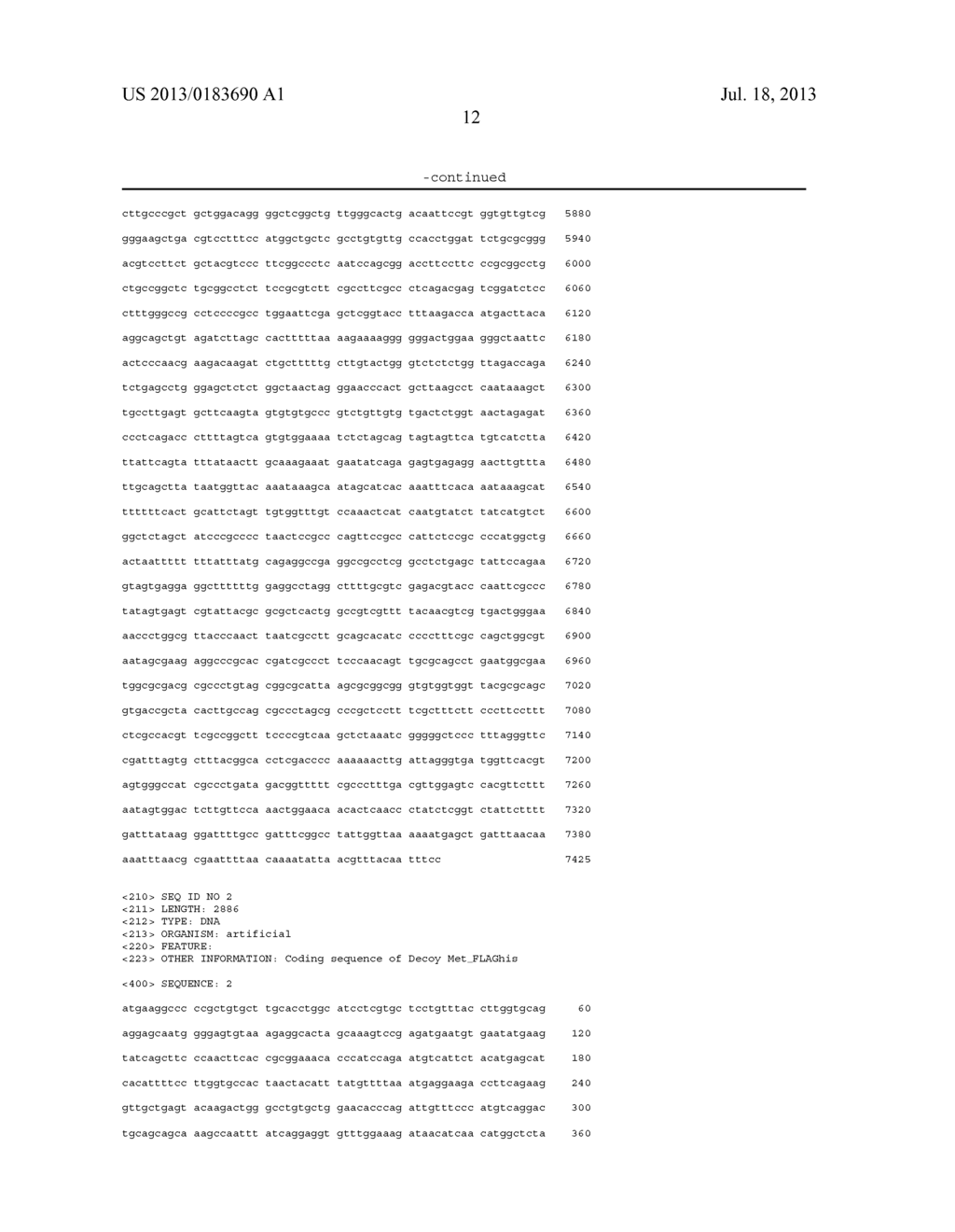 HIGH AFFINITY BINDING SITE OF HGFR AND METHODS FOR IDENTIFICATION OF     ANTAGONISTS THEREOF - diagram, schematic, and image 19