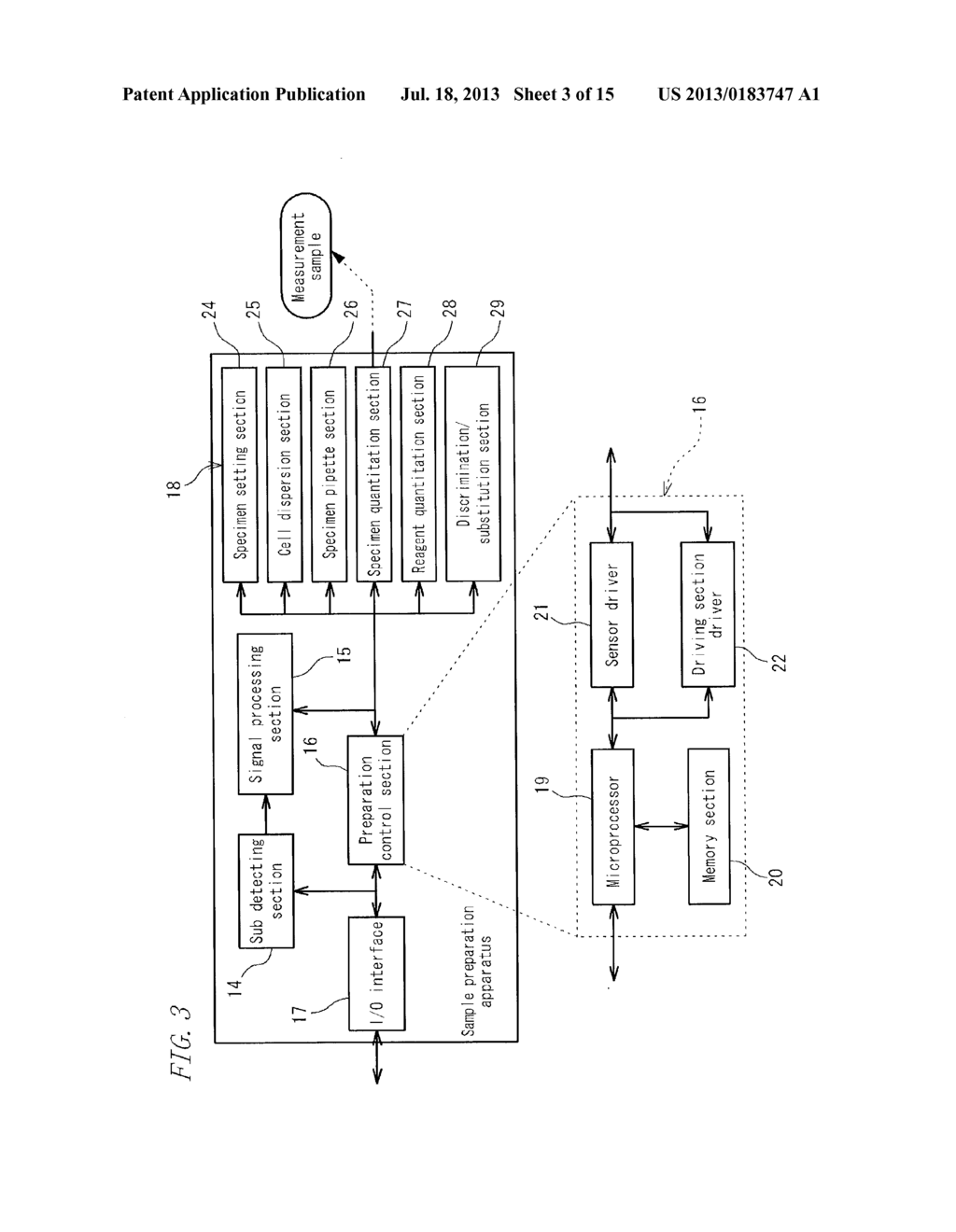 CELL PROCESSING APPARATUS, SAMPLE PREPARATION APPARATUS, AND CELL ANALYZER - diagram, schematic, and image 04