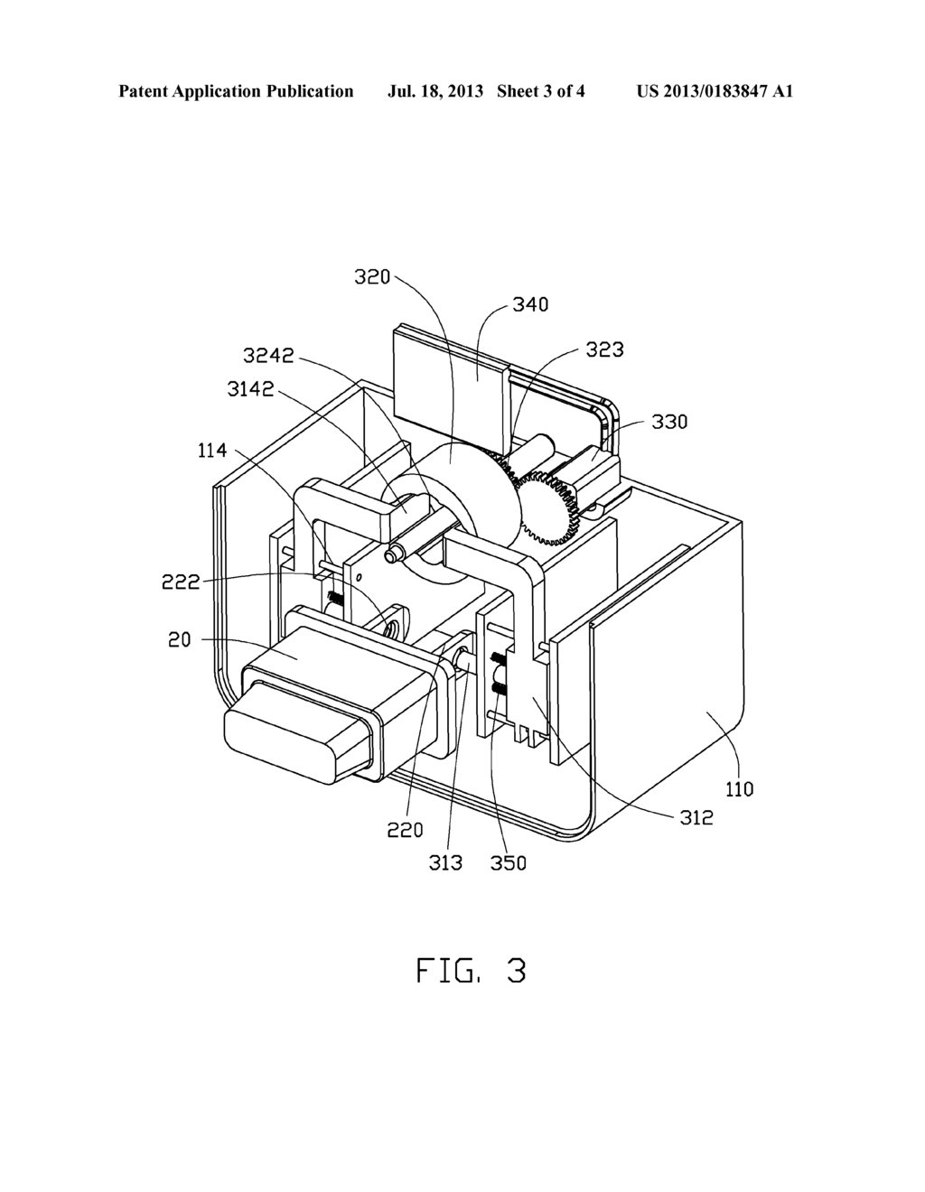 LATCHING MECHANISM AND CONNECTOR ASSEMLY USING THE SAME - diagram, schematic, and image 04