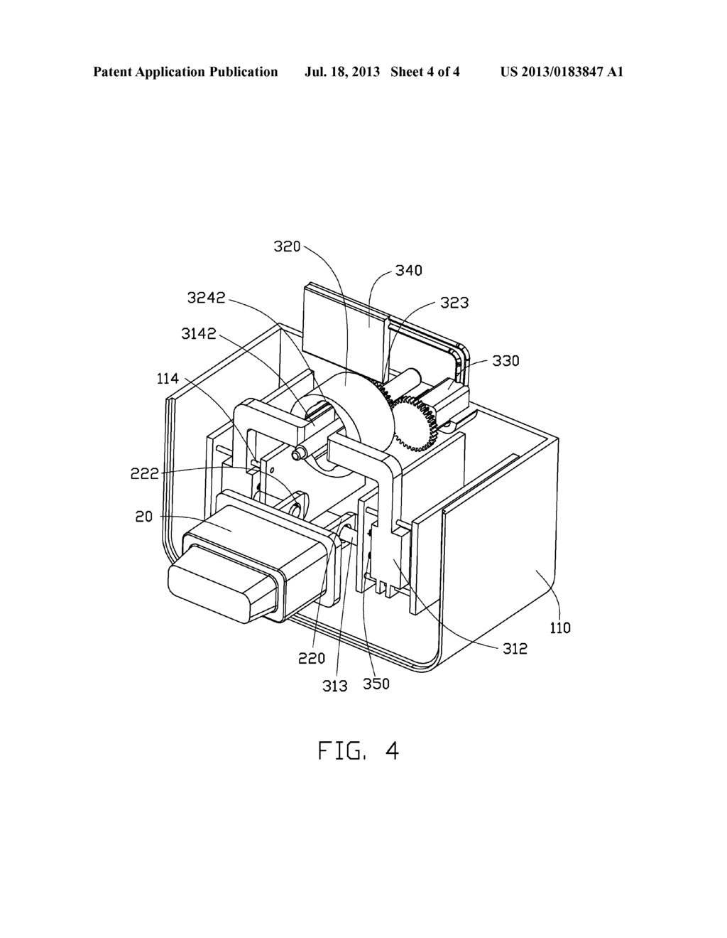 LATCHING MECHANISM AND CONNECTOR ASSEMLY USING THE SAME - diagram, schematic, and image 05