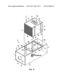 ANTI-FOGGING AND AIR-CONDITIONING SYSTEM FOR ELECTRIC VEHICLE,     DEHUMIDIFYING UNIT, DEHUMIDIFYING CASSETTE, AND DEHUMIDIFYING MEMBER diagram and image