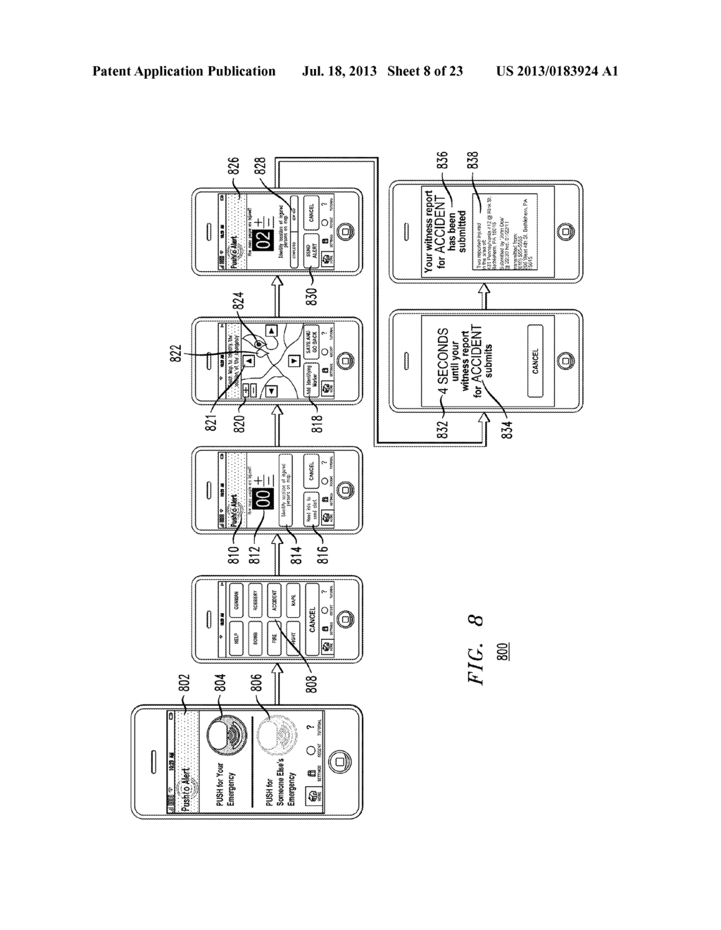 PERSONAL SAFETY MOBILE NOTIFICATION SYSTEM - diagram, schematic, and image 09