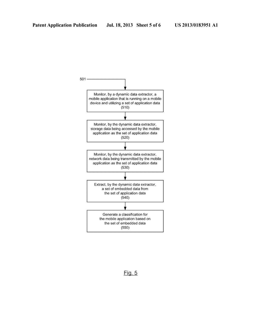 DYNAMIC MOBILE APPLICATION CLASSIFICATION - diagram, schematic, and image 06