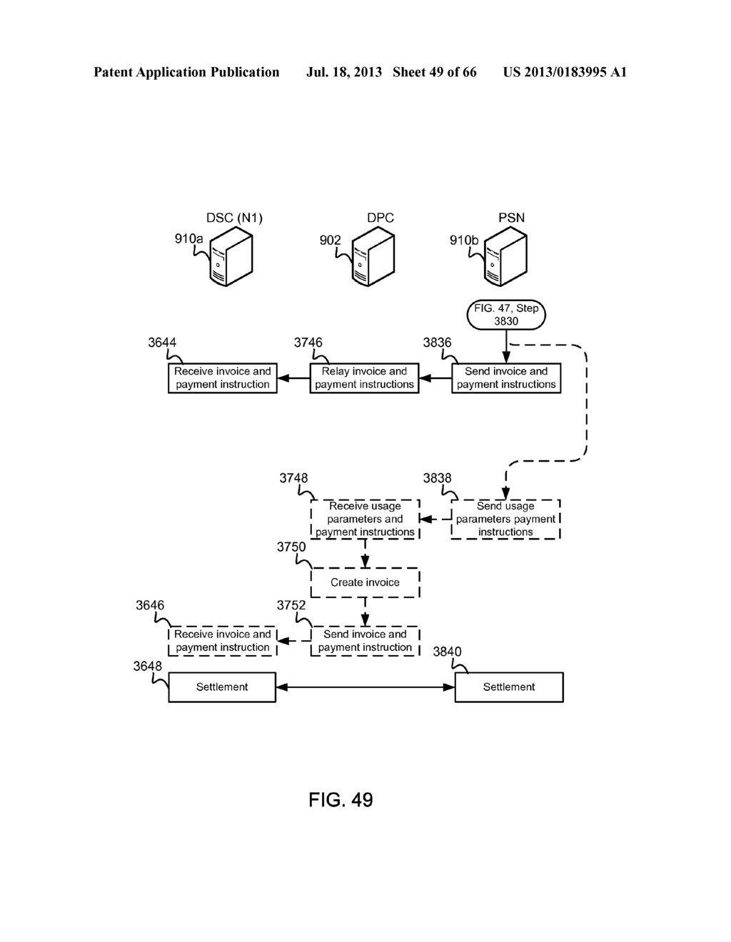 Methods and Systems for Dynamic Spectrum Arbitrage - diagram, schematic, and image 50