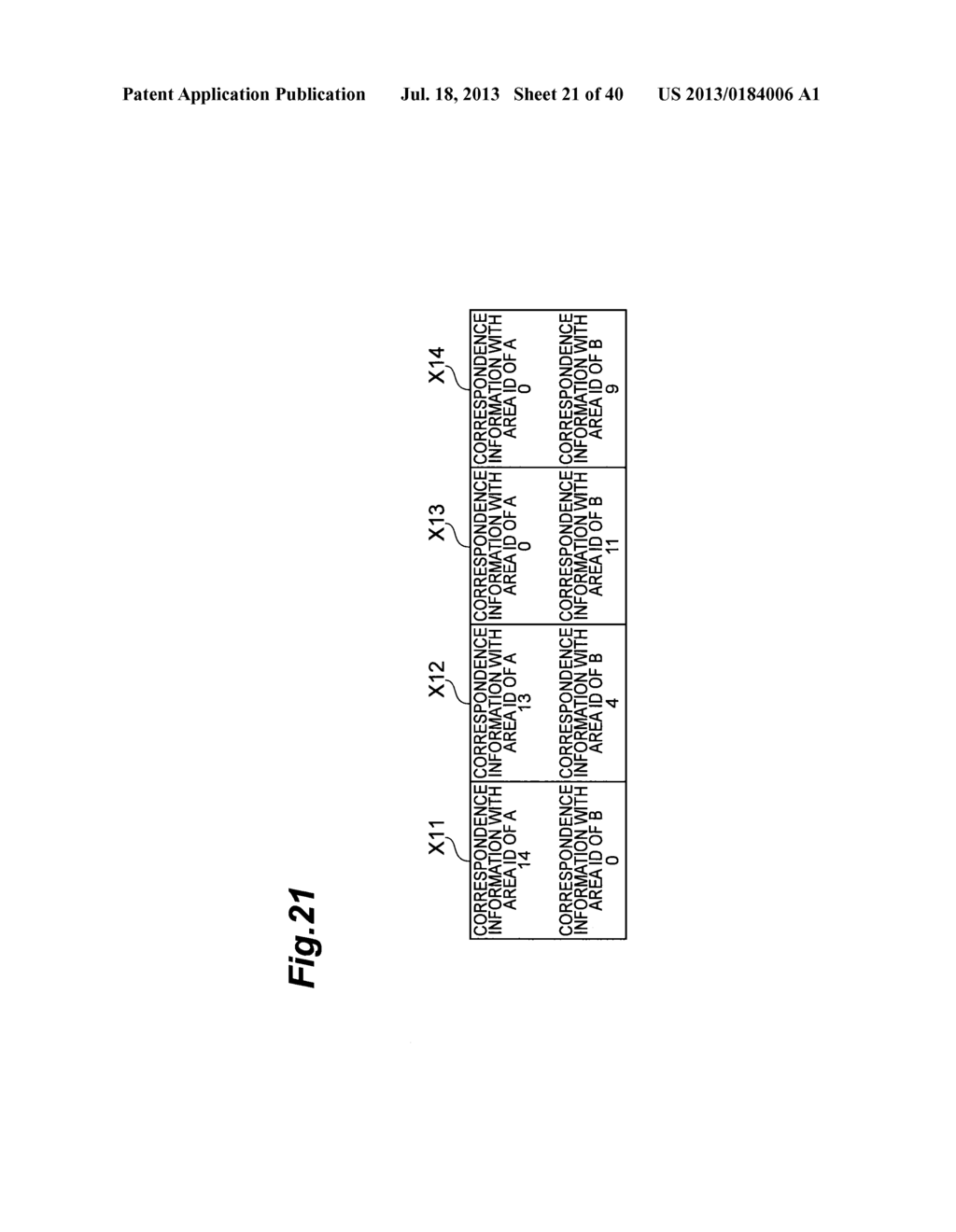 AREA RANGE ESTIMATION DEVICE AND AREA RANGE ESTIMATION METHOD - diagram, schematic, and image 22