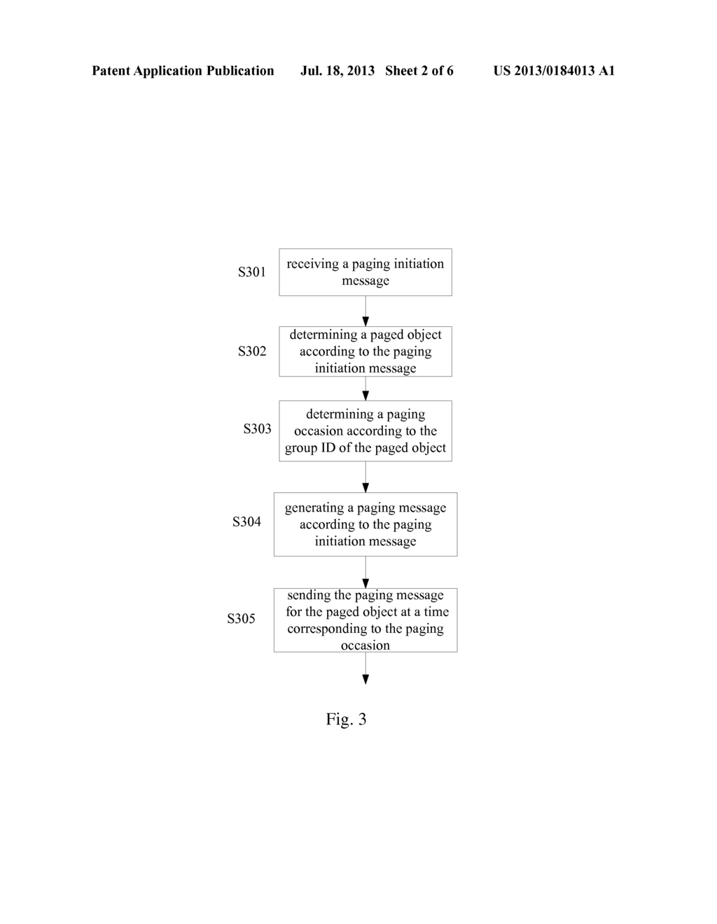 METHOD, NETWORK DEVICE AND TERMINAL DEVICE FOR PAGING TERMINAL DEVICES - diagram, schematic, and image 03