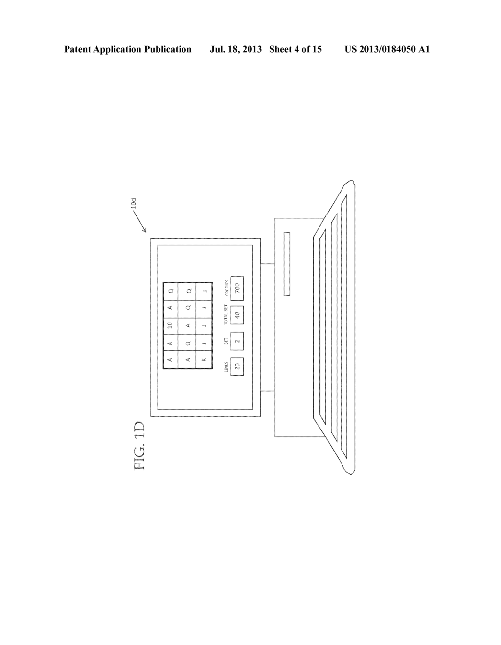 GAMING DEVICE HAVING OVERSIZED SYMBOLS IN THE PLAY MATRIX - diagram, schematic, and image 05