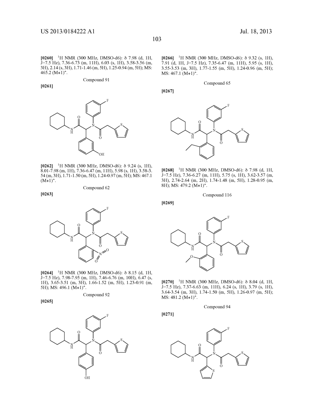 THERAPEUTICALLY ACTIVE COMPOSITIONS AND THEIR METHODS OF USE - diagram, schematic, and image 104