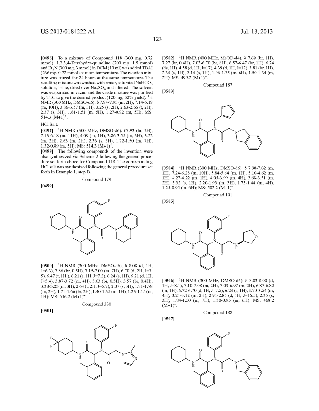 THERAPEUTICALLY ACTIVE COMPOSITIONS AND THEIR METHODS OF USE - diagram, schematic, and image 124