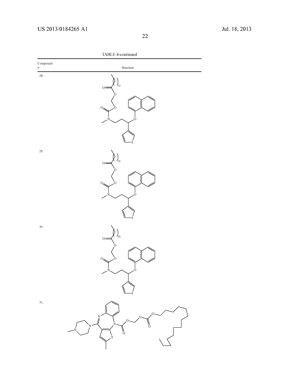 Prodrugs of Secondary Amine Compounds - diagram, schematic, and image 27