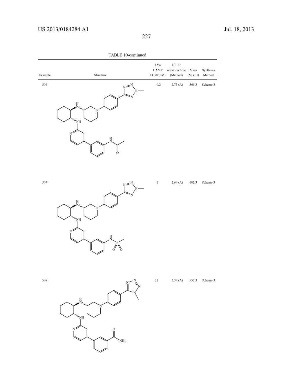 DIAMINOCYCLOHEXANE COMPOUNDS AND USES THEREOF - diagram, schematic, and image 228