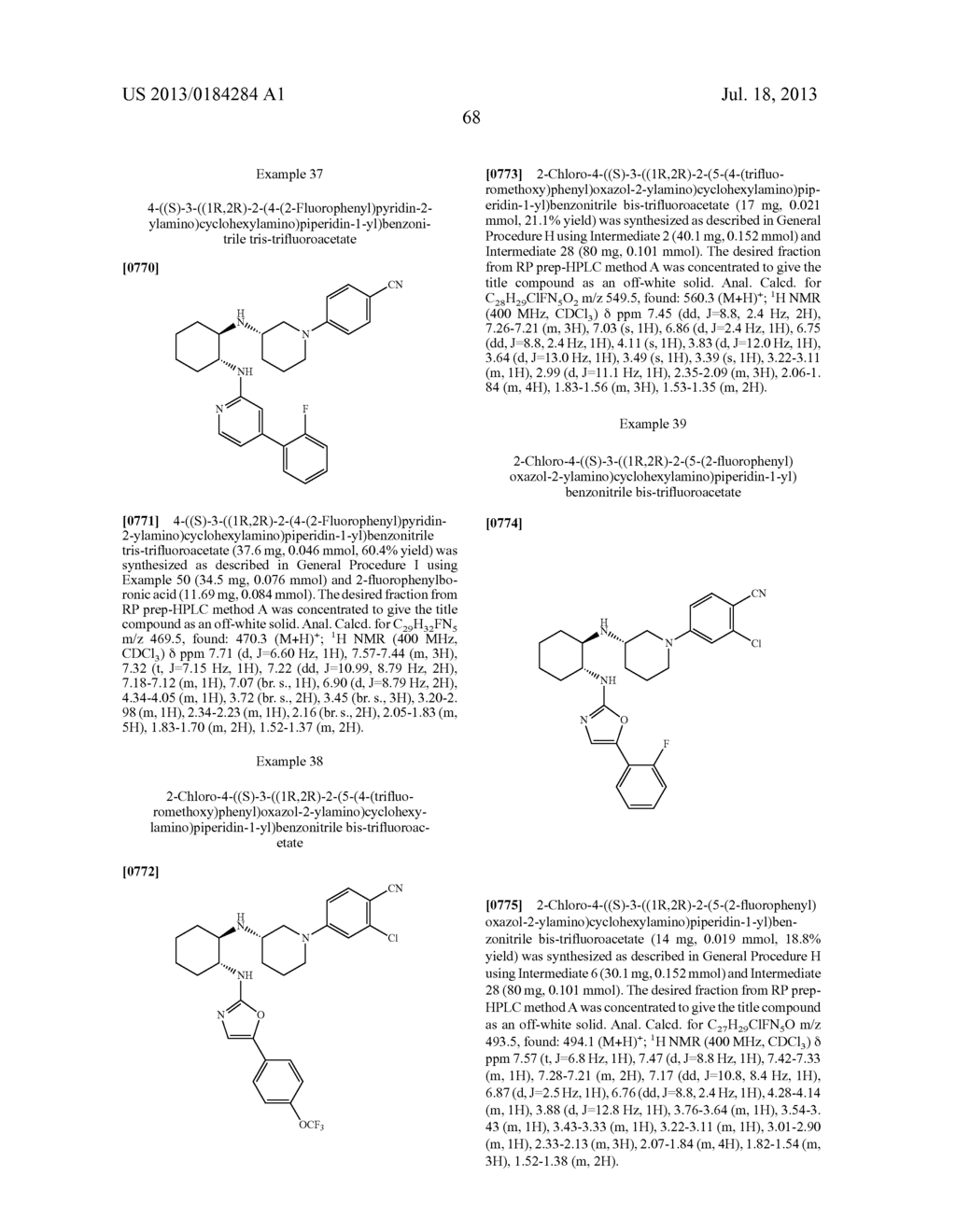 DIAMINOCYCLOHEXANE COMPOUNDS AND USES THEREOF - diagram, schematic, and image 69