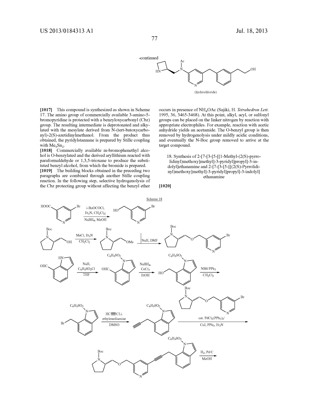 NICOTINIC ACETYLCHOLINE RECEPTOR LIGANDS AND THE USES THEREOF - diagram, schematic, and image 78