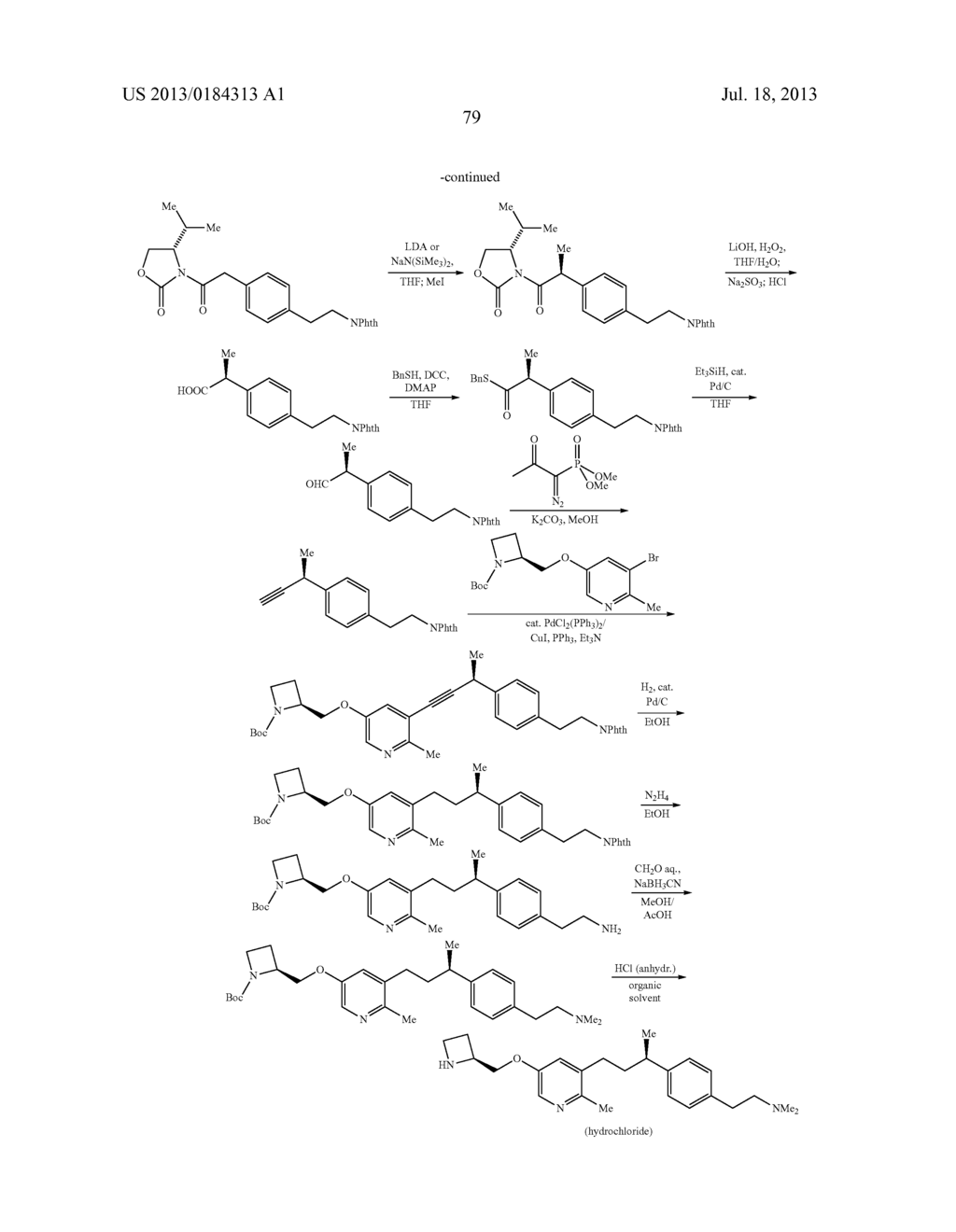 NICOTINIC ACETYLCHOLINE RECEPTOR LIGANDS AND THE USES THEREOF - diagram, schematic, and image 80