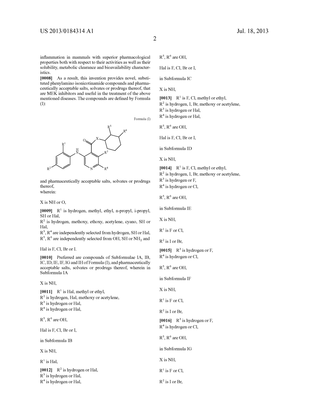 Novel Phenylamino Isonicotinamide Compounds - diagram, schematic, and image 03