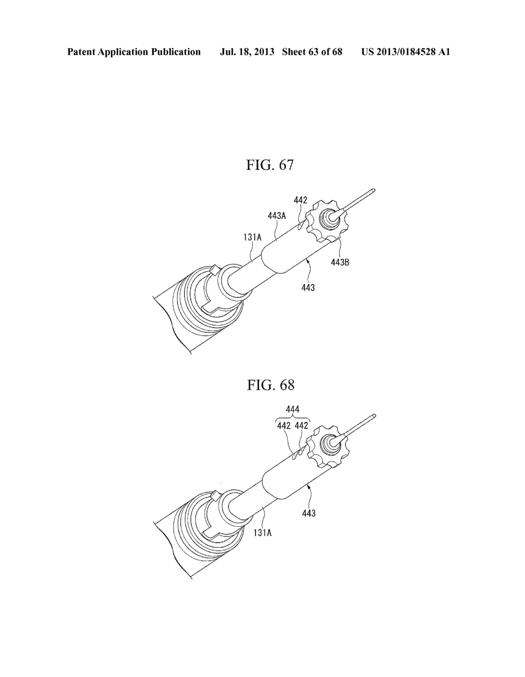 ENDOSCOPE, AND TREATMENT INSTRUMENT FOR ENDOSCOPE - diagram, schematic, and image 64