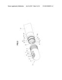 ENDOSCOPE ADAPTER INCLUDING LIGHT EMITTING DIODE, AND ADAPTER TYPE     ENDOSCOPE diagram and image