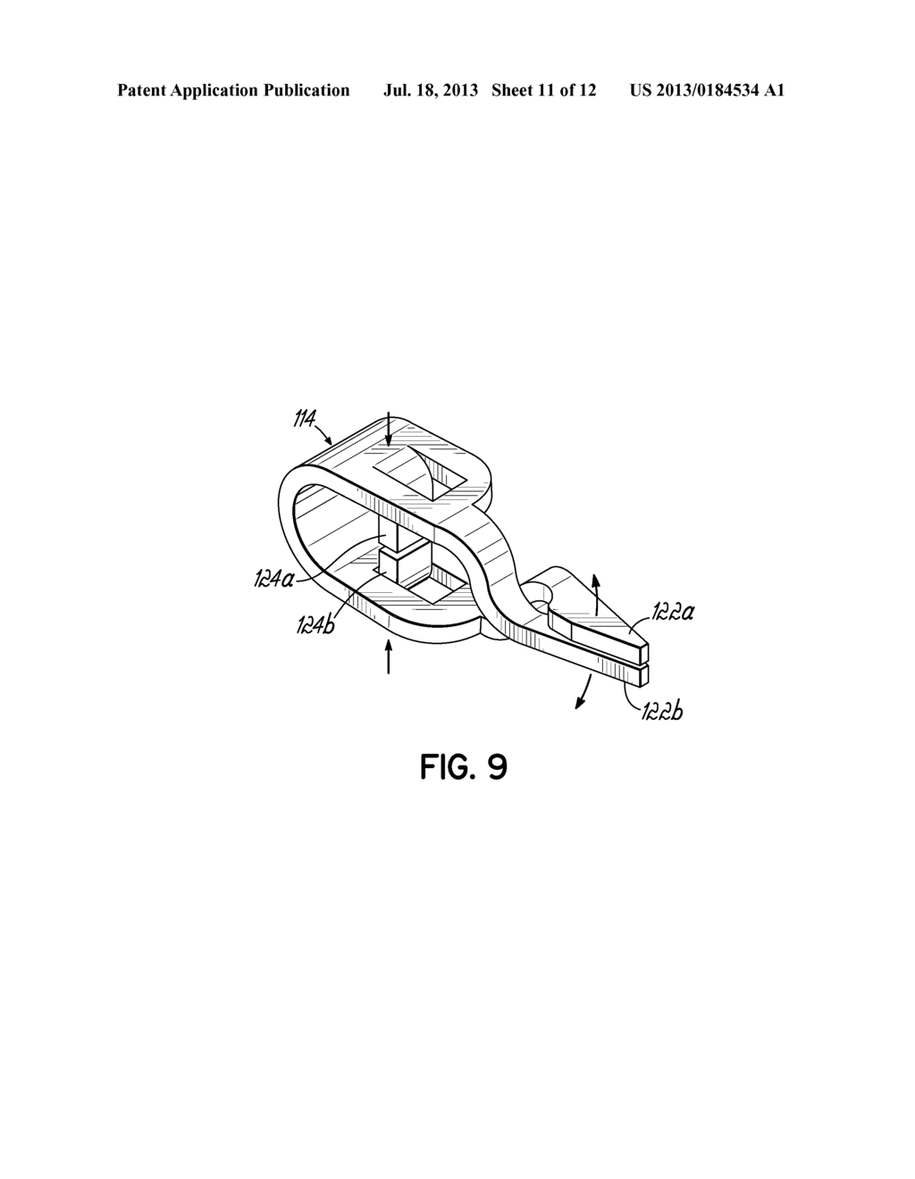 SYSTEMS, DEVICES AND METHODS FOR CREATING AN OPERATIVE SITE WITHIN A     PATIENT - diagram, schematic, and image 12