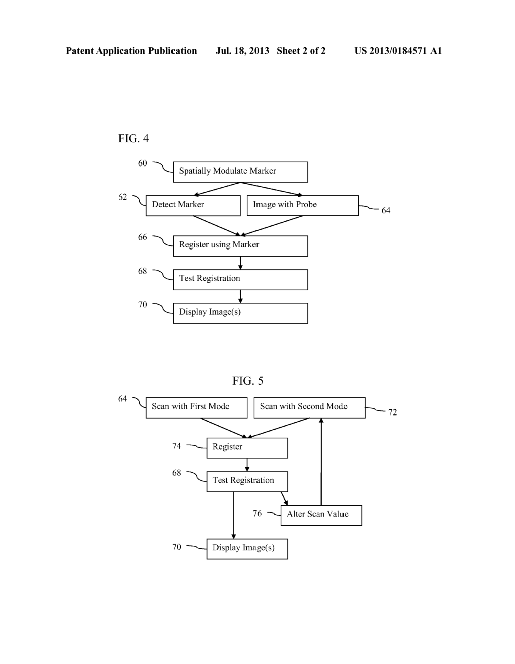 Active system and method for imaging with an intra-patient probe - diagram, schematic, and image 03