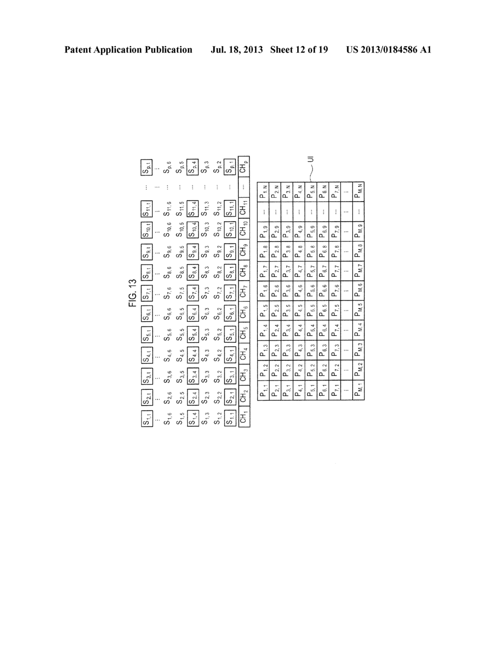 ULTRASOUND AND SYSTEM FOR FORMING AN ULTRASOUND IMAGE - diagram, schematic, and image 13