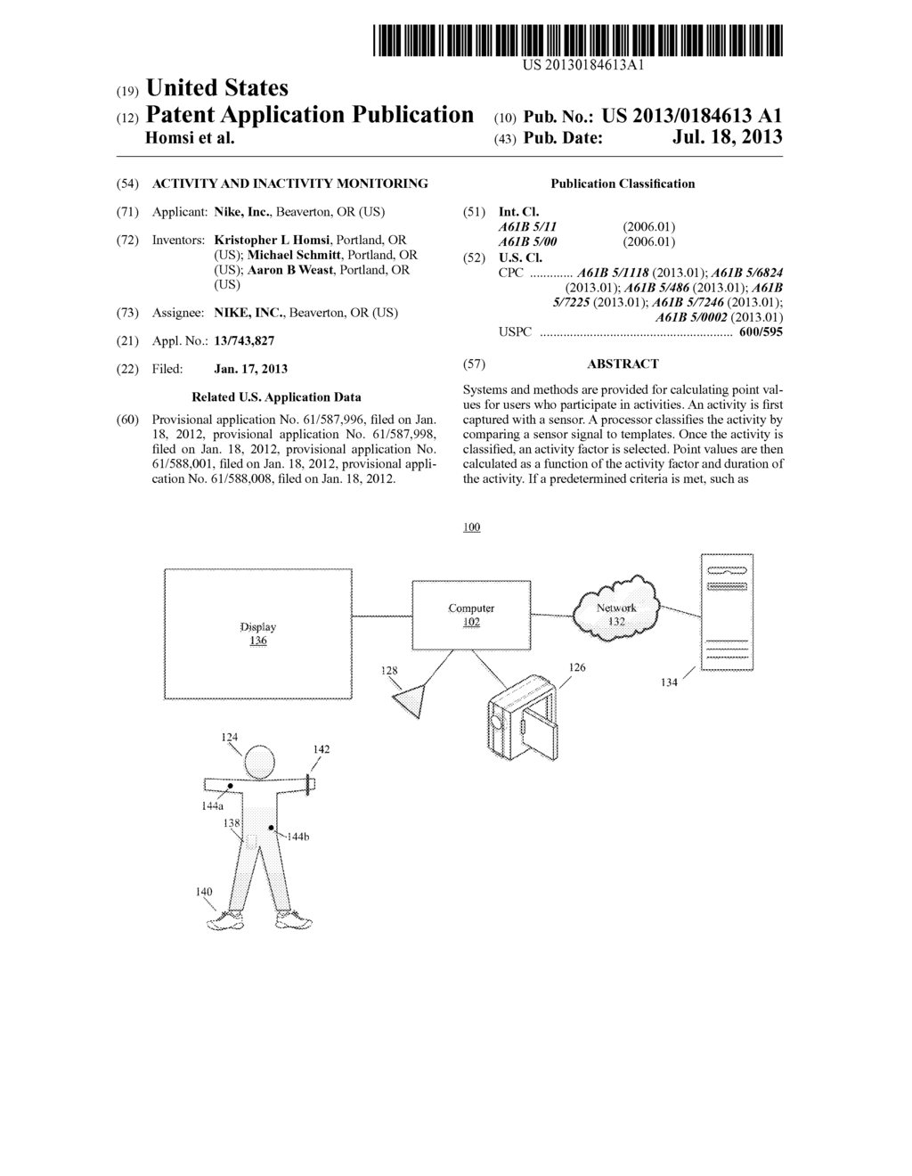 Activity and Inactivity Monitoring - diagram, schematic, and image 01