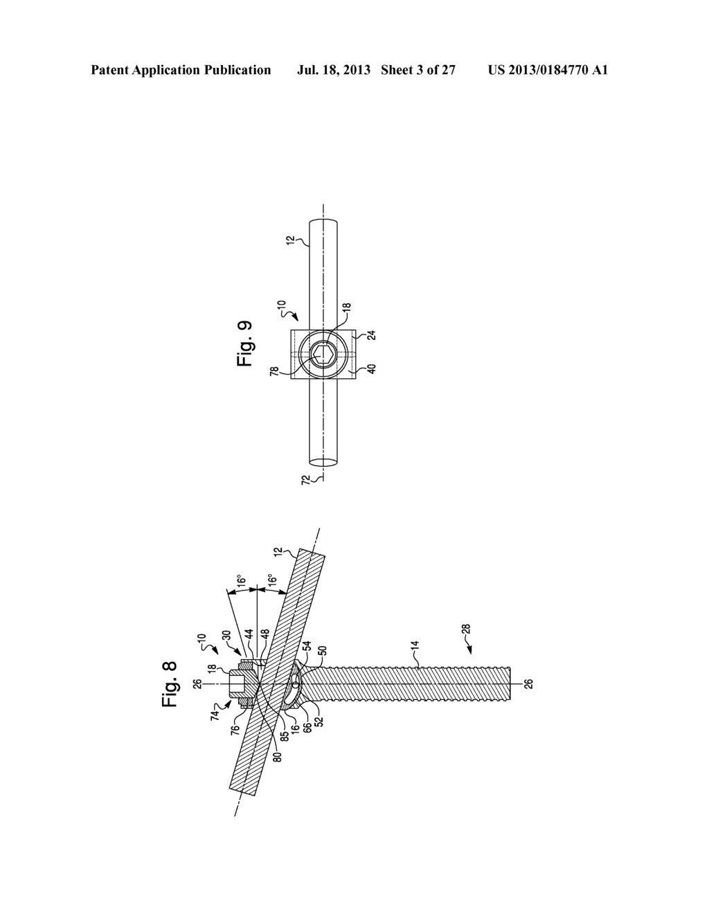 LOW-PROFILE, UNIPLANAR BONE SCREW - diagram, schematic, and image 04