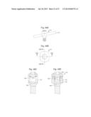 LOW-PROFILE, UNIPLANAR BONE SCREW diagram and image