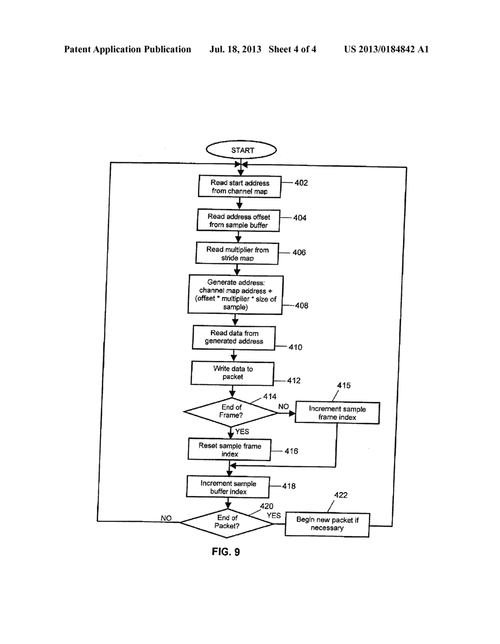 INCREASED SPEED OF PROCESSING OF DATA RECEIVED OVER A COMMUNICATIONS LINK - diagram, schematic, and image 05