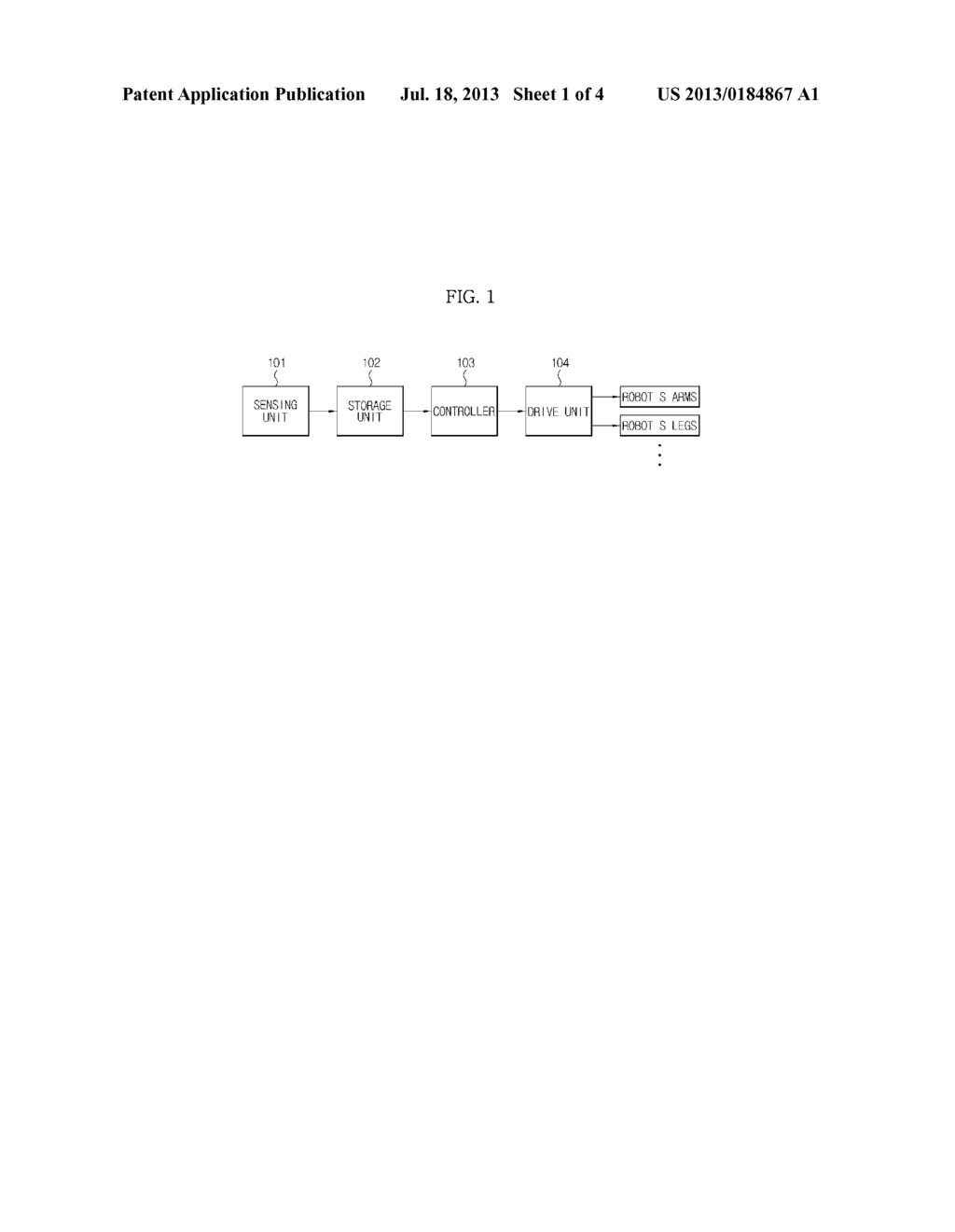 ROBOT AND METHOD TO RECOGNIZE AND HANDLE EXCEPTIONAL SITUATIONS - diagram, schematic, and image 02