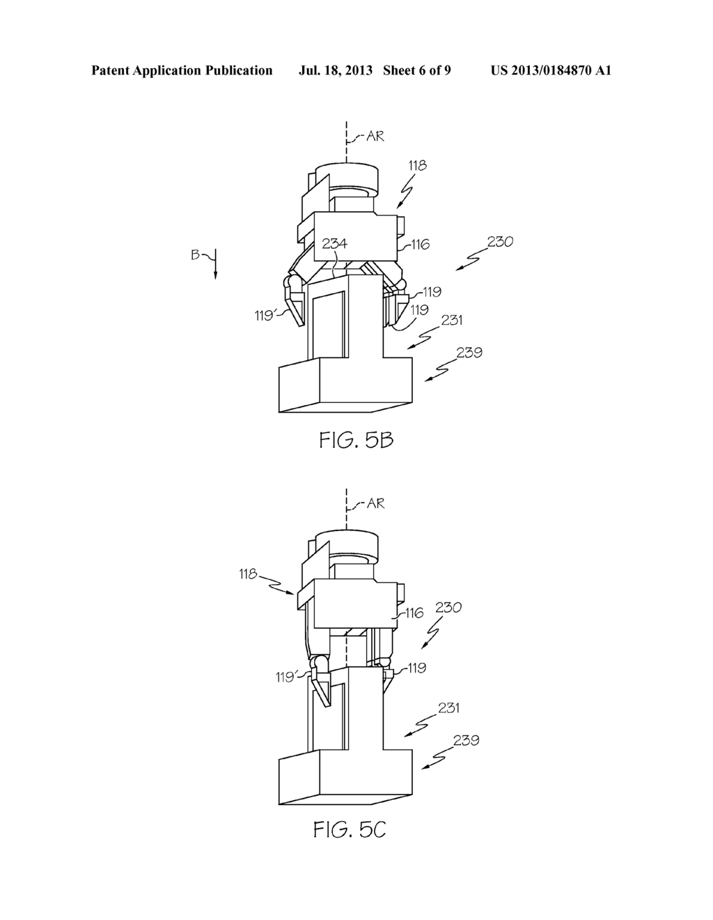 METHODS AND COMPUTER-PROGRAM PRODUCTS FOR GENERATING GRASP PATTERNS FOR     USE BY A ROBOT - diagram, schematic, and image 07