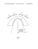 Location-Determining Device in a Motor Vehicle and Information Merging     Method diagram and image