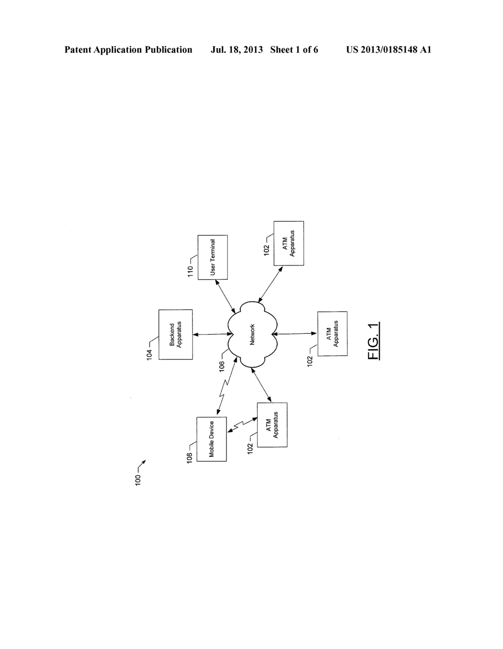 SYSTEMS, METHODS, APPARATUSES, AND COMPUTER PROGRAM PRODUCTS FOR PROVIDING     SERVICES ON AN AUTOMATED TELLER MACHINE - diagram, schematic, and image 02