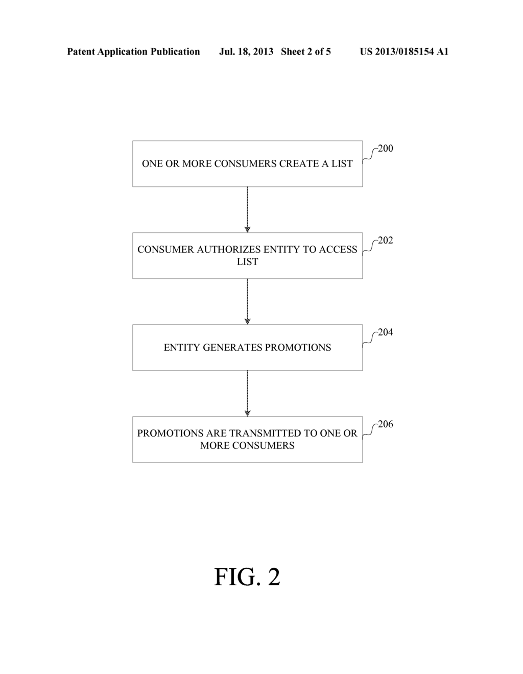 TARGETING OF CONSUMER LISTS UNDER CONSENT BY EXTERNAL PARTIES FOR     PROMOTIONS AND DISCOUNTS - diagram, schematic, and image 03