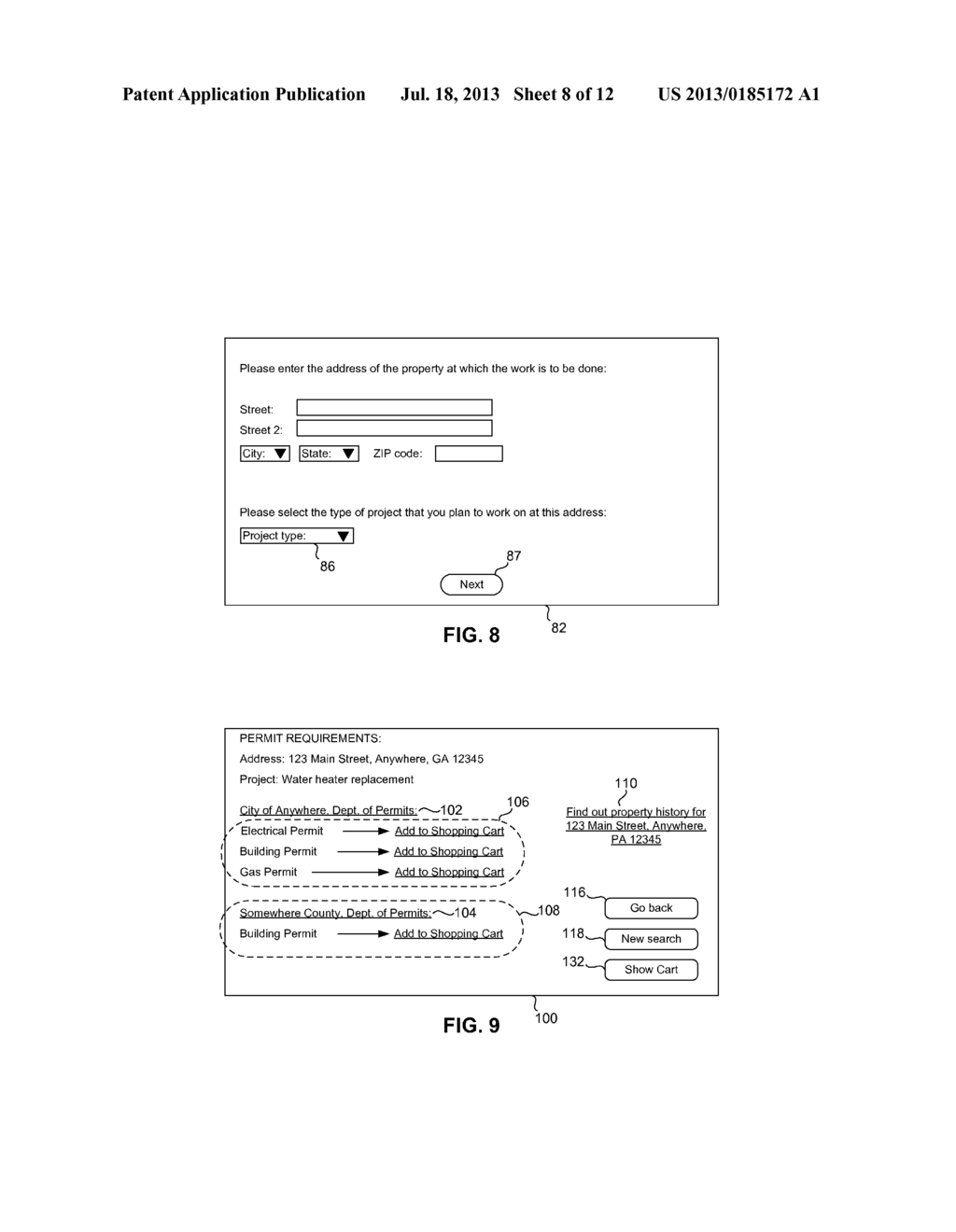 SYSTEM AND METHOD FOR PROVIDING INTER-JURISDICTIONAL PERMITS - diagram, schematic, and image 09