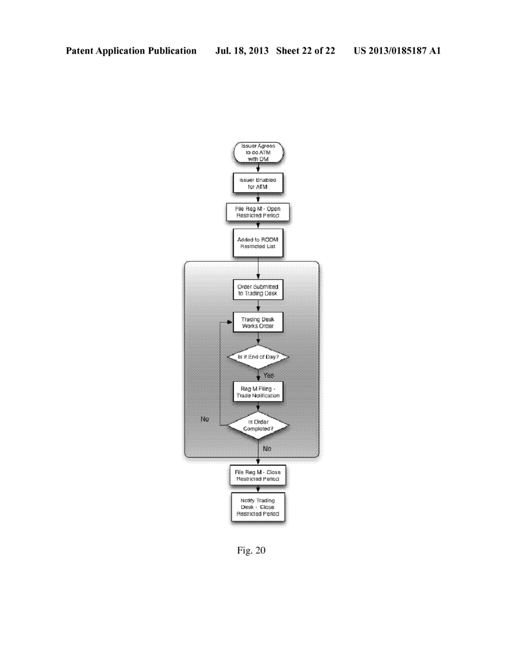 METHOD AND SYSTEM FOR AGGREGATING ORDERS FOR PRIMARY SECURITIES - diagram, schematic, and image 23