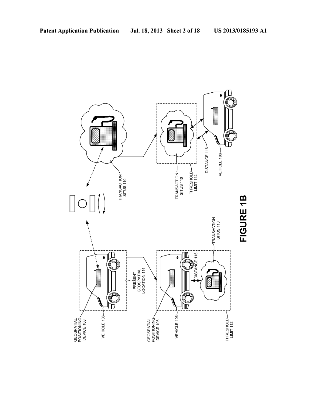 FRAUD MINIMIZATION AND ANALYTICS THROUGH GEOSPATIAL COMPARISON OF VEHICLE     LOCATION AND TRANSACTION SITUS - diagram, schematic, and image 03