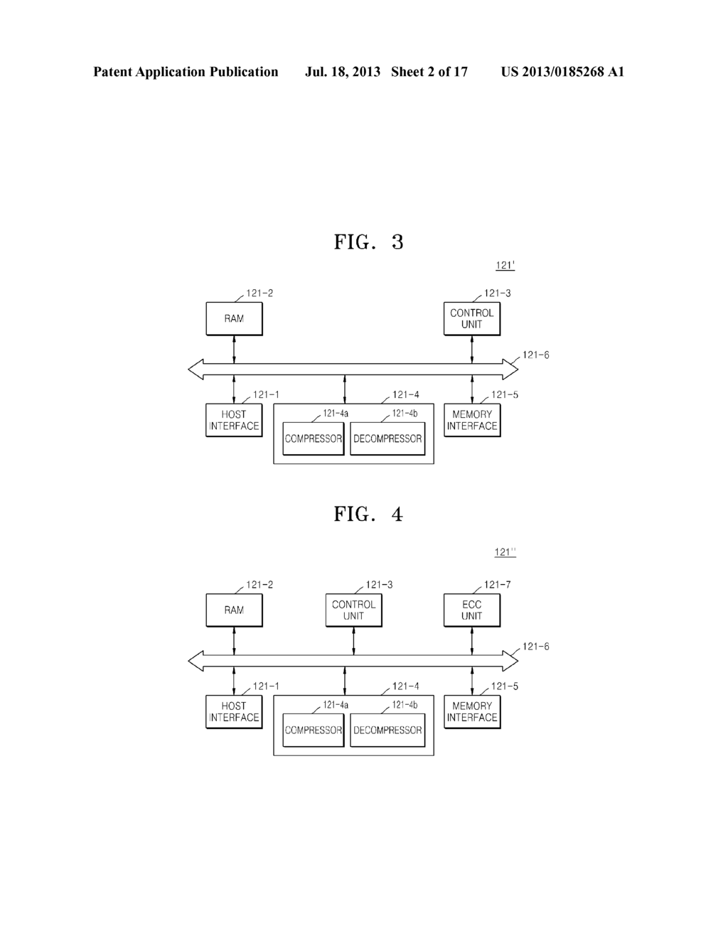 METHODS OF COMPRESSING AND STORING DATA AND STORAGE DEVICES USING THE     METHODS - diagram, schematic, and image 03