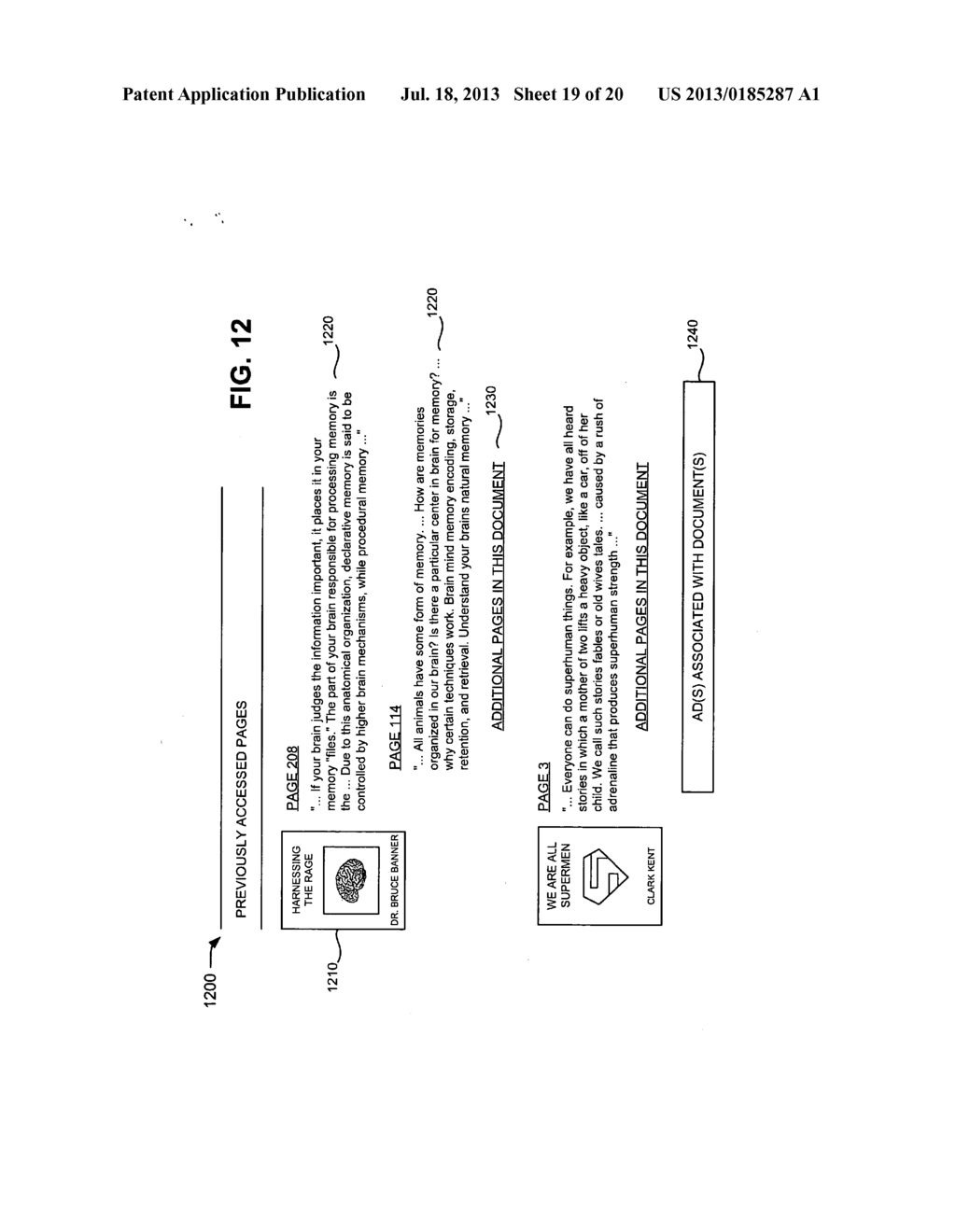 USER INTERFACES FOR A DOCUMENT SEARCH ENGINE - diagram, schematic, and image 20